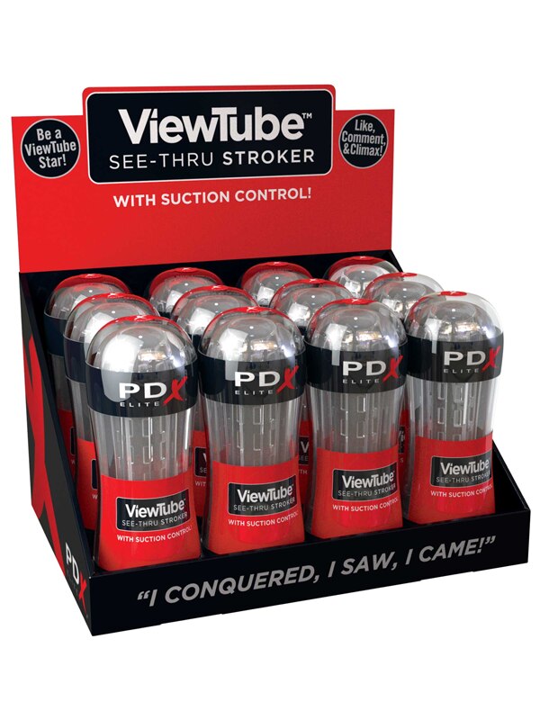 PDX Elite ViewTube Stroker Display 12pk