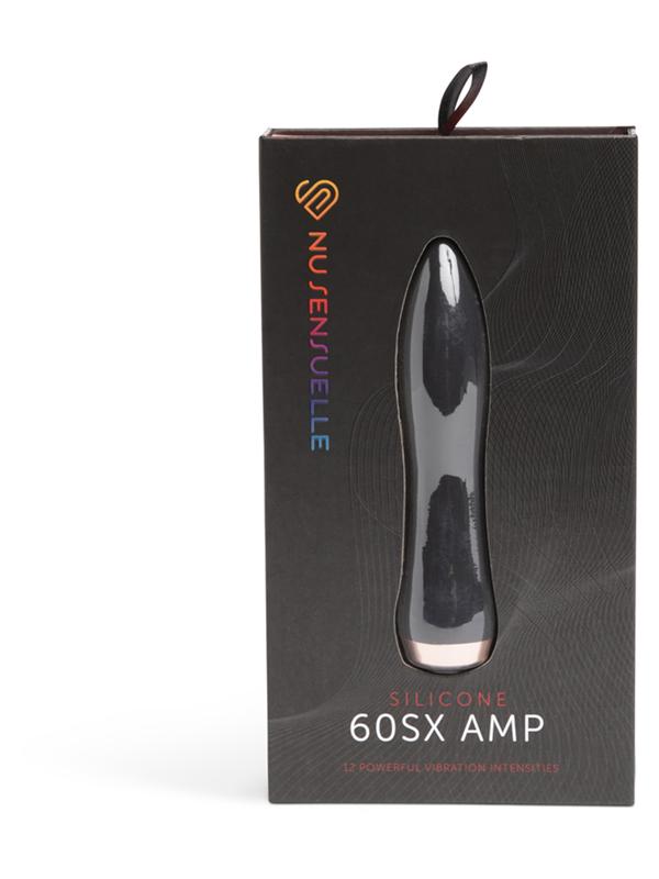 Nu Sensuelle 60SX AMP Silicone Bullet Black