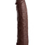 King Cock Elite 11in Silicone Dual Density Cock Brown