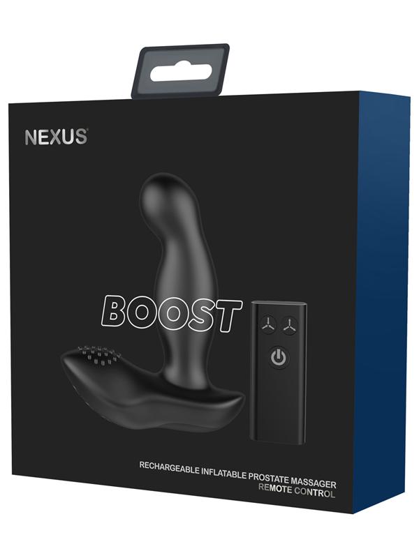 Boost Prostate Massager w Inflatable Tip