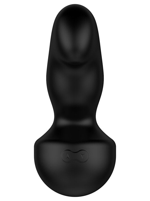 Gyro Vibe Extreme Vibrating Dildo Black