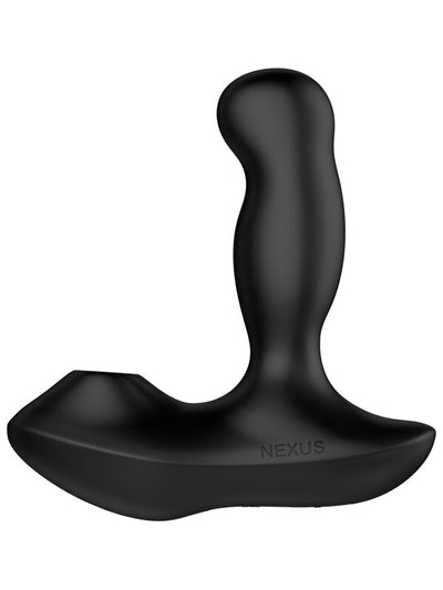 Revo Air Rotating Prostate Massager w Suction Black