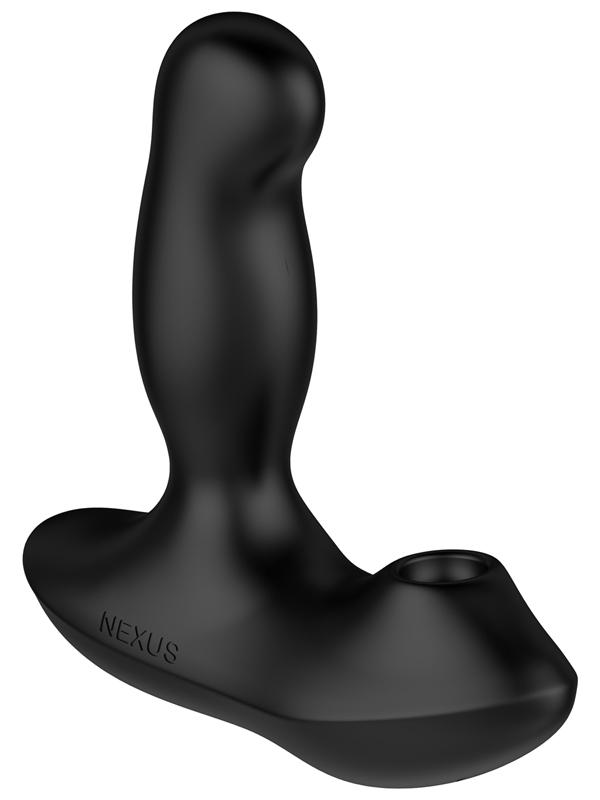 Revo Air Rotating Prostate Massager w Suction Black