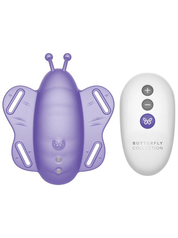 Remote Control Butterfly Panty Vibe-Purple