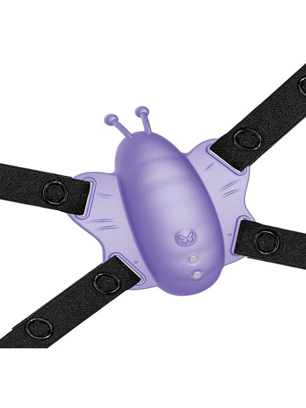 Remote Control Butterfly Panty Vibe-Purple