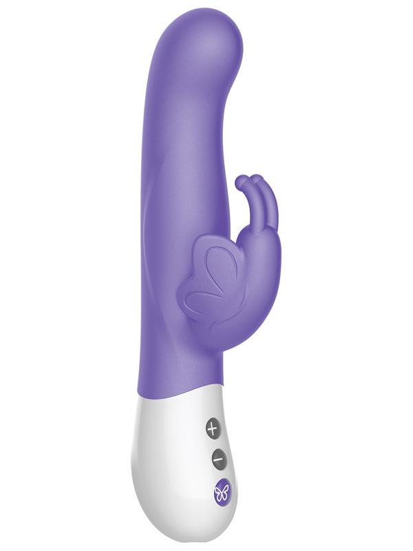 Vibrating Butterfly Dual Stim Vibe-Purple