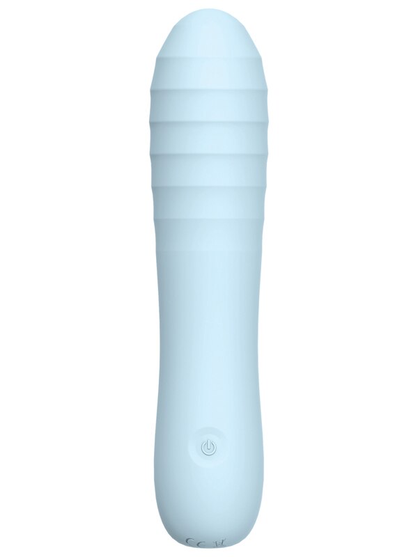 Soft by Playful Posh Rechargeable Vibrator Blue