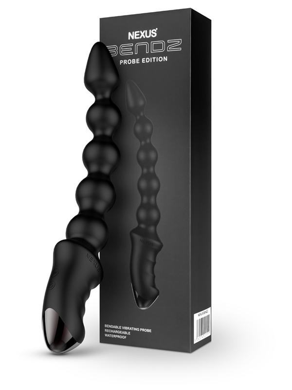 Bendz Bendable Vibrating Probe Black