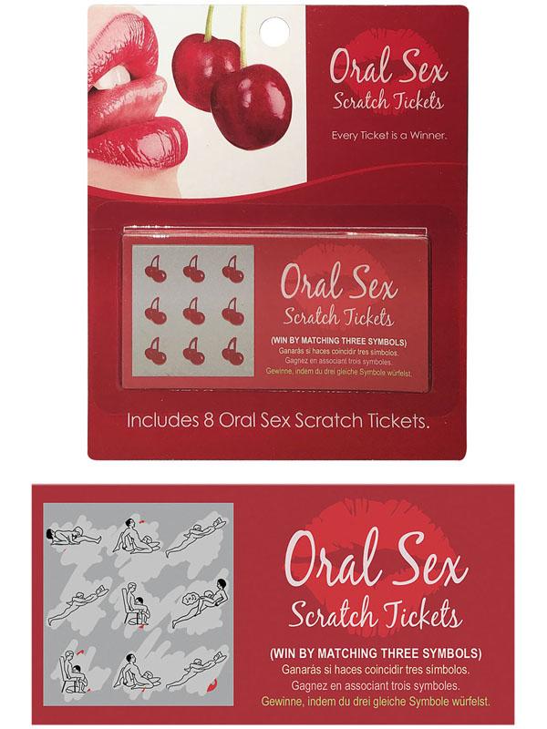 Oral Sex Scratch Tickets