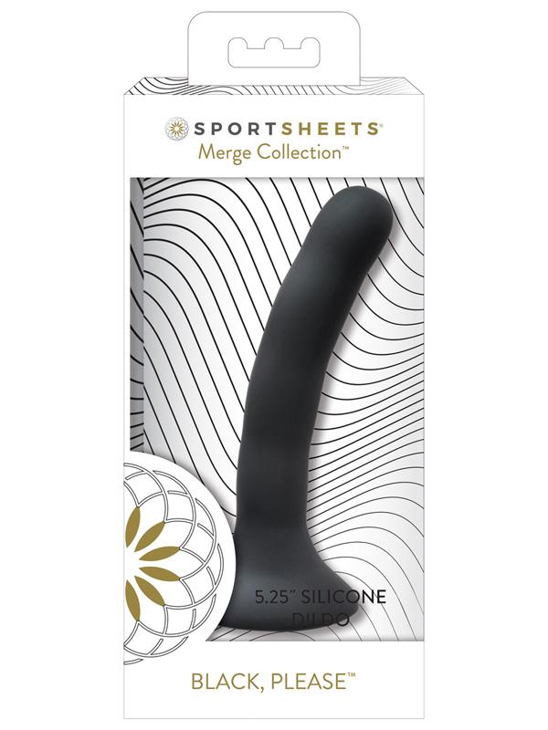 Please Silicone Dildo Black