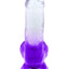 Playful Riders 6in Cock w Balls Purple