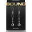 Bound Nipple Clamps D1 Gunmetal