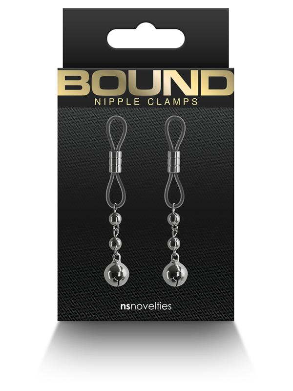 Bound Nipple Clamps D1 Gunmetal