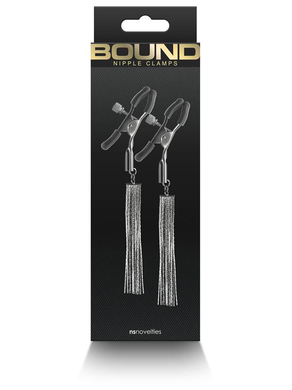 Bound Nipple Clamps D2 Gunmetal