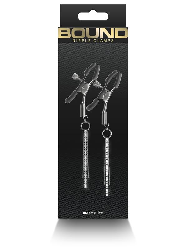 Bound Nipple Clamps D3 Gunmetal