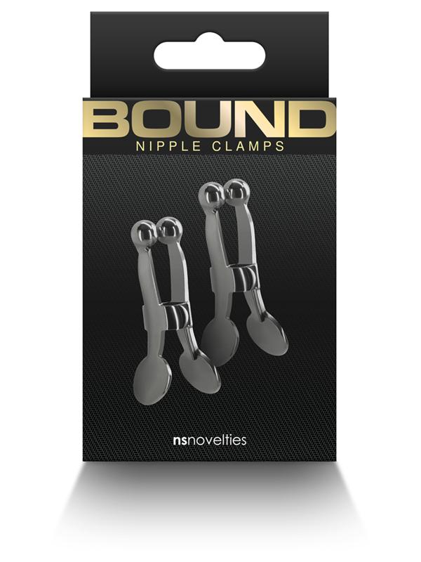 Bound Nipple Clamps C1 Gunmetal