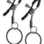 Bound Nipple Clamps C2 Gunmetal - OSAS