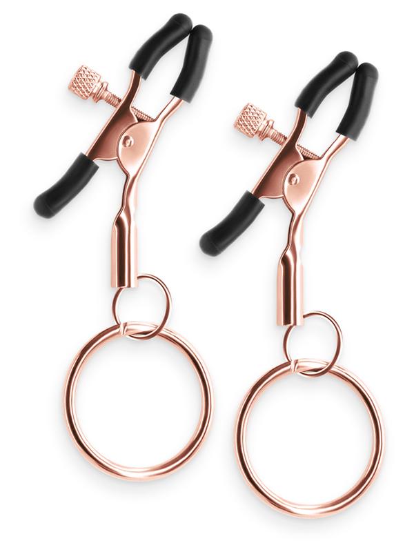 Bound Nipple Clamps C2 Rose Gold