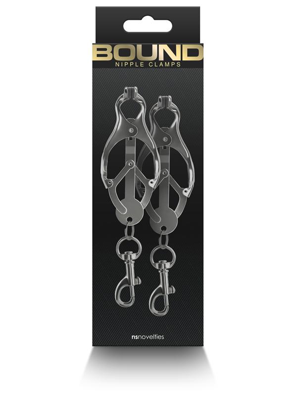 Bound Nipple Clamps C3 Gunmetal