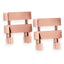 Bound Nipple Clamps V1 Rose Gold