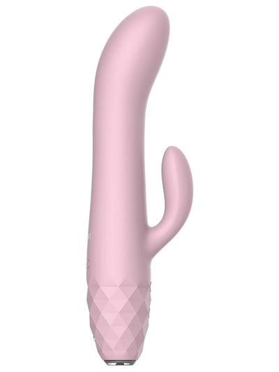 Playful Diamonds The Baroness Rechargeable Rabbit Vibe Pink