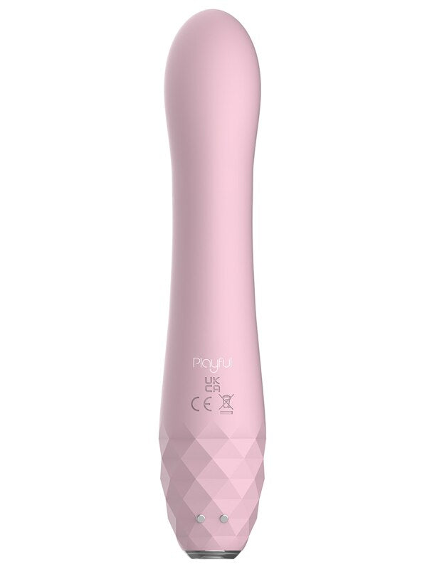 Playful Diamonds The Baroness Rechargeable Rabbit Vibe Pink