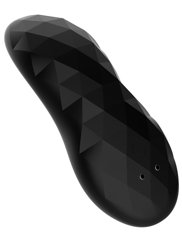 Playful Diamonds The Socialite Rechargeable Lay-On Vibe Black