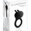 Playful Diamonds The Duke Rechargeable Ring w Rabbit Tickler Black