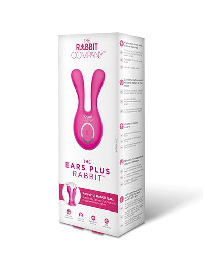 The Ears Plus Rabbit Hot Pink