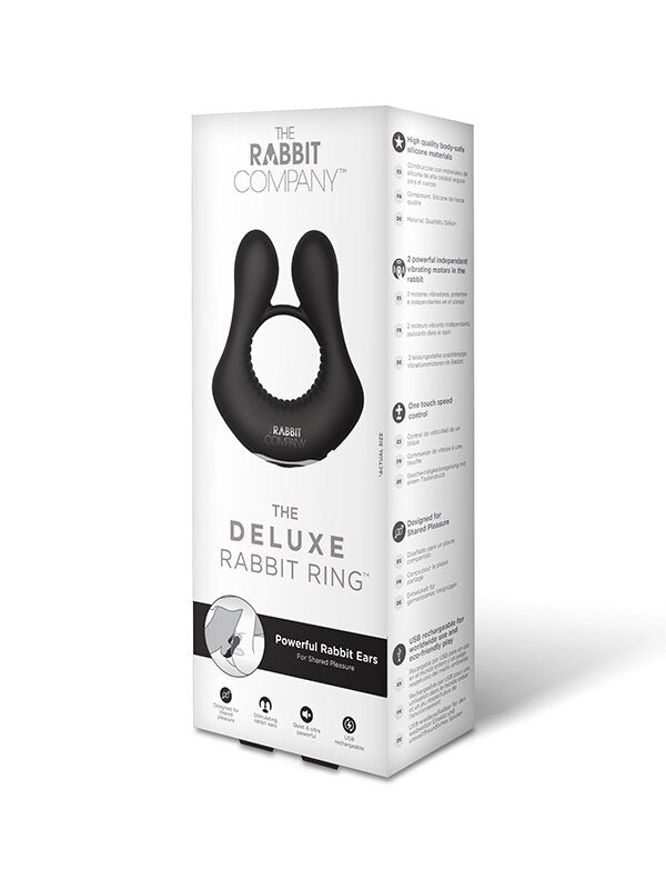 The Deluxe Rabbit Ring Black