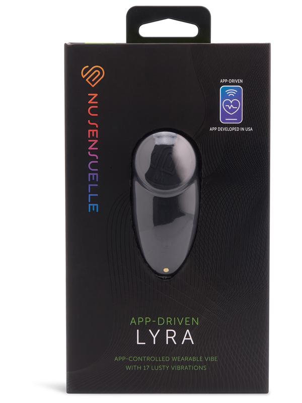 NU Sensuelle Lyra Long Distance Panty Vibe Black