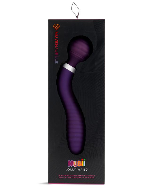 NU Sensuelle Nubii Lolly 10 Speed Flexible Wand Purple