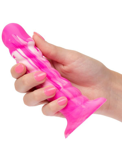 Twisted Love Twisted Ribbed Probe Pink