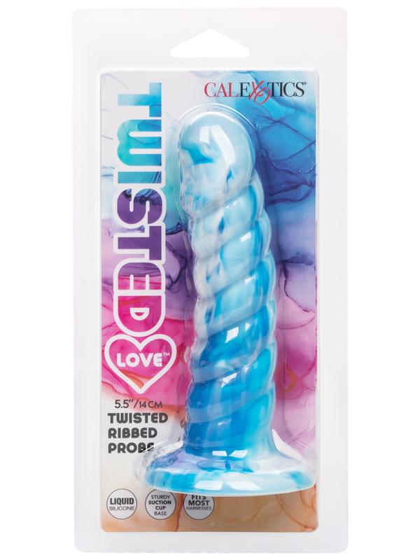 Twisted Love Twisted Ribbed Probe Blue