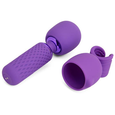 Nu Sensuelle Harlow Nubii Mini Wand W/Attach Purple