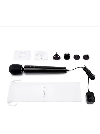 Le Wand Plug-in Vibrating Massager Black - OSAS