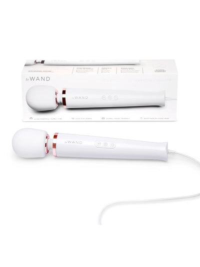 Le Wand Plug-in Vibrating Massager White - OSAS