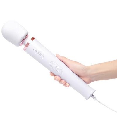 Le Wand Plug-in Vibrating Massager White