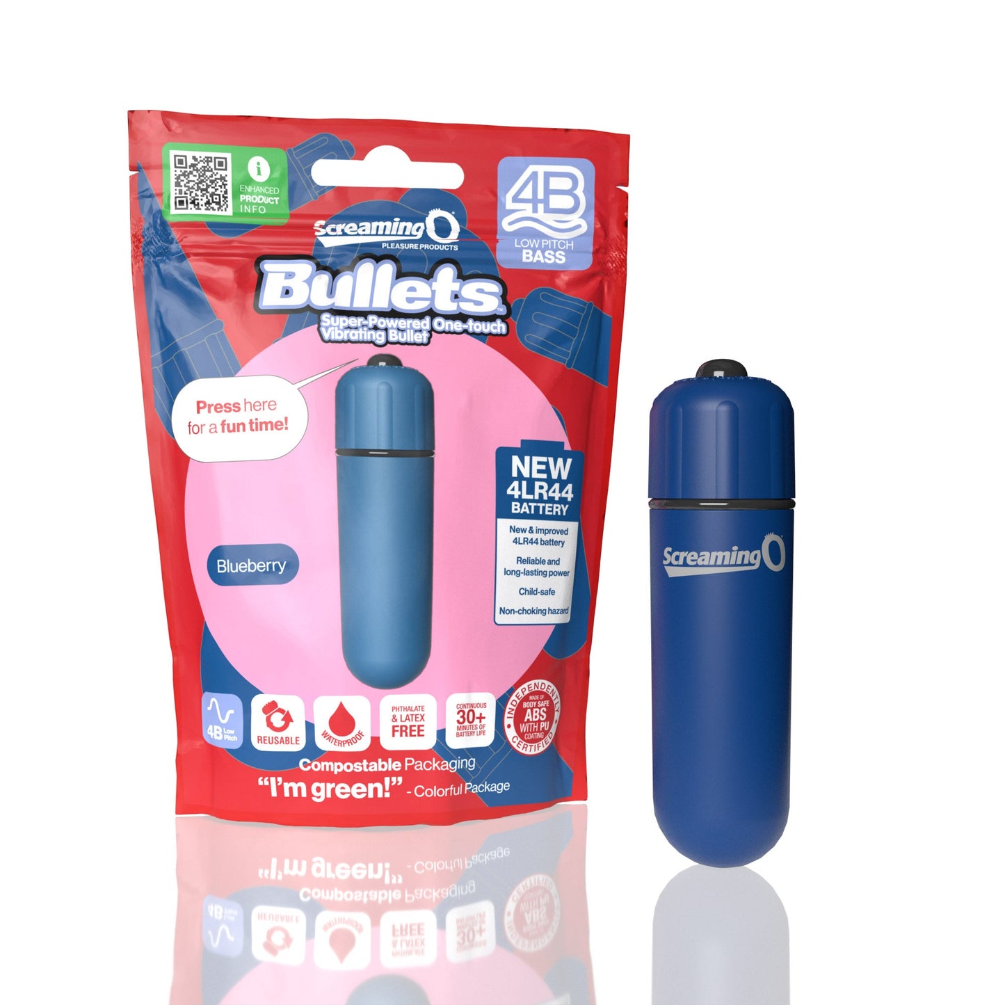 Screaming O 4B Bullet in POP box Assorted