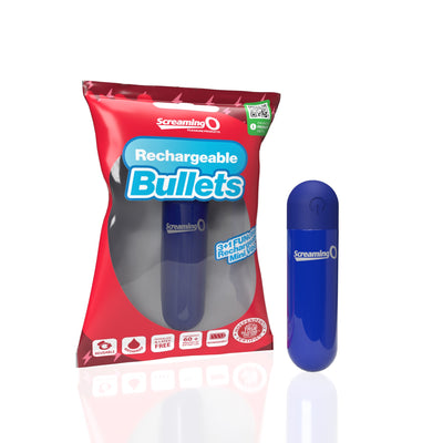 Rechargeable Bullet Blue