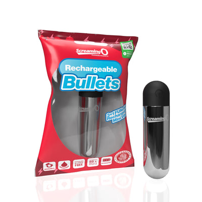 Rechargeable Bullet Silver