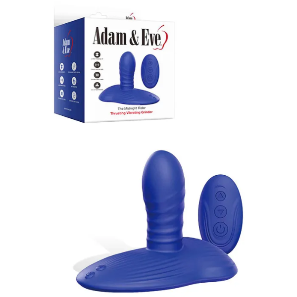 Adam & Eve The Midight Rider Thrusting Vibrating Grinder - OSAS