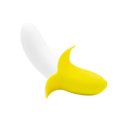 Banana Bliss 13cm Silicone Slimline Vibrator Massager - OSAS