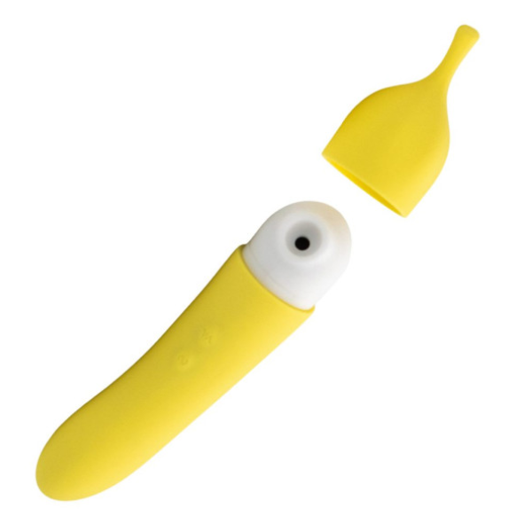 Banana Cream Air Pulse G-Spot Vibrator - One Stop Adult Shop