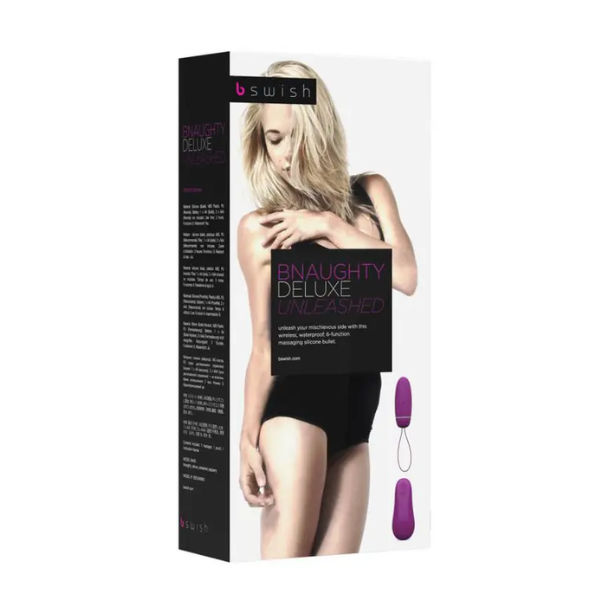 Bnaughty Deluxe Unleashed Raspberry - One Stop Adult Shop