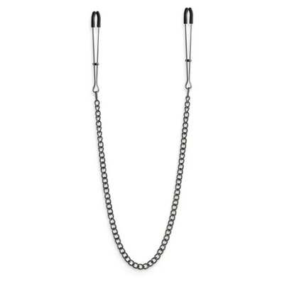 Bound Nipple Clamps with Chain Gunmetal - One Stop Adult Shop