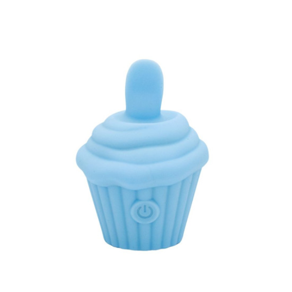 Cake Eater Clit Flicker Stimulator Blue - One Stop Adult Shop