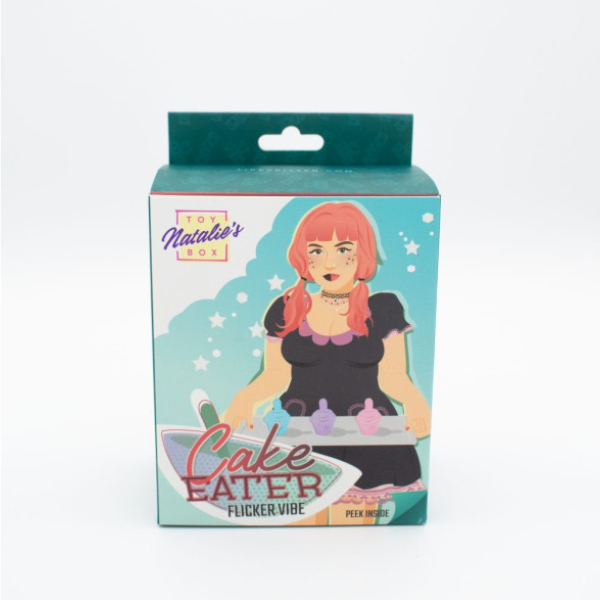 Cake Eater Clit Flicker Stimulator Pink - One Stop Adult Shop