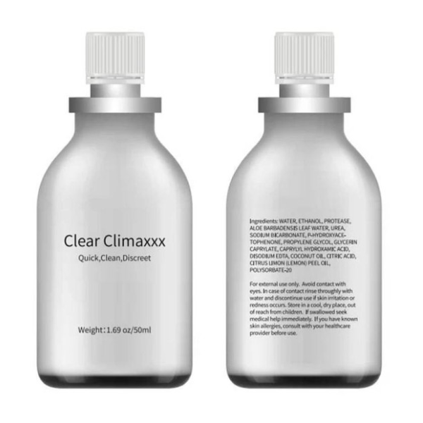 Clear Climaxxx Jizz Remover 50ml - One Stop Adult Shop