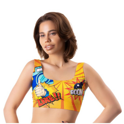 Comics Like Crop Top L - One Stop Adult Shop